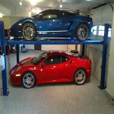 Good price TP430 Hydraulic Cylinder 4 Post Parking Lift 3000kg Lifting Capacity For Home Garage online
