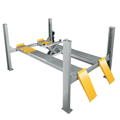 Good price 4000kg 4 post car lift with wheel alignment function w with 3D wheel aligner online