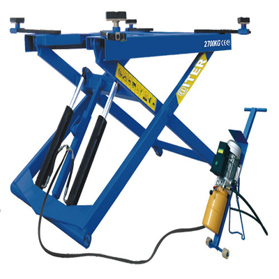 Good price 2700kg Low rise portable Movable Vehicle Equipment Scissor Hydraulic Vehicle Lift for Sale online