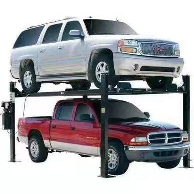 Good price Hydraulic 4 Post Garage Lift Car Lifting Equipment With Safety Overload Protection System online