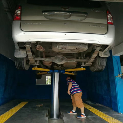 Good price Heavy Duty Single Post Lift Anti Rust With Hydraulic Buffer System T-400X online