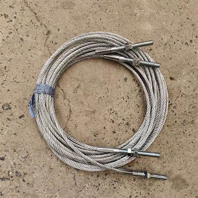 Good price Galvanized Steel Car Lift Cable Corrosion Resistant 8.7/9/14M online